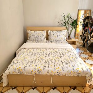 Yellow Lavender Pure Cotton Quilt/Duvet Cover