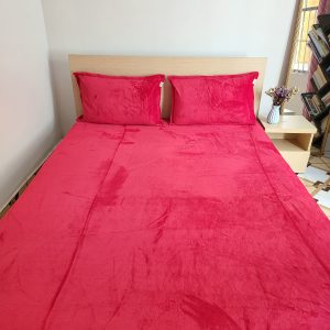 Red Velvet Fitted/Elastic Bedsheet