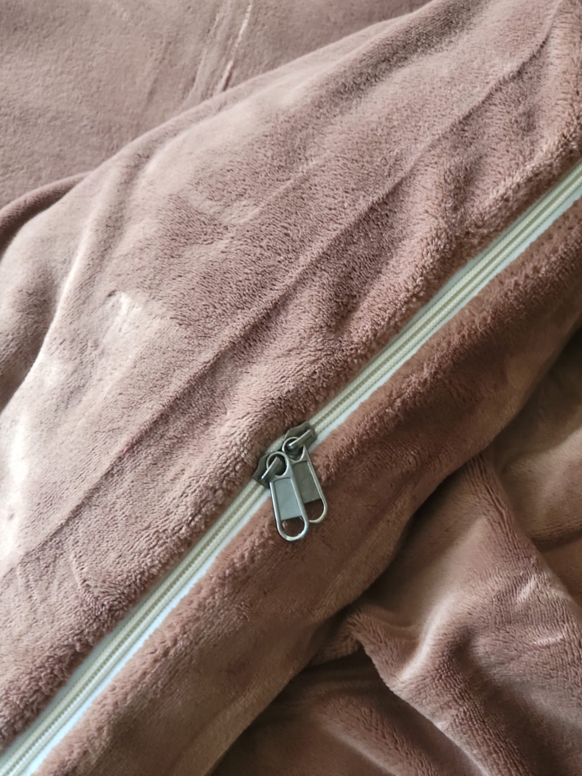 Brown Velvet Quilt/Blanket Cover Only 5 Brown Velvet Quilt/Blanket Cover Only - Image 5