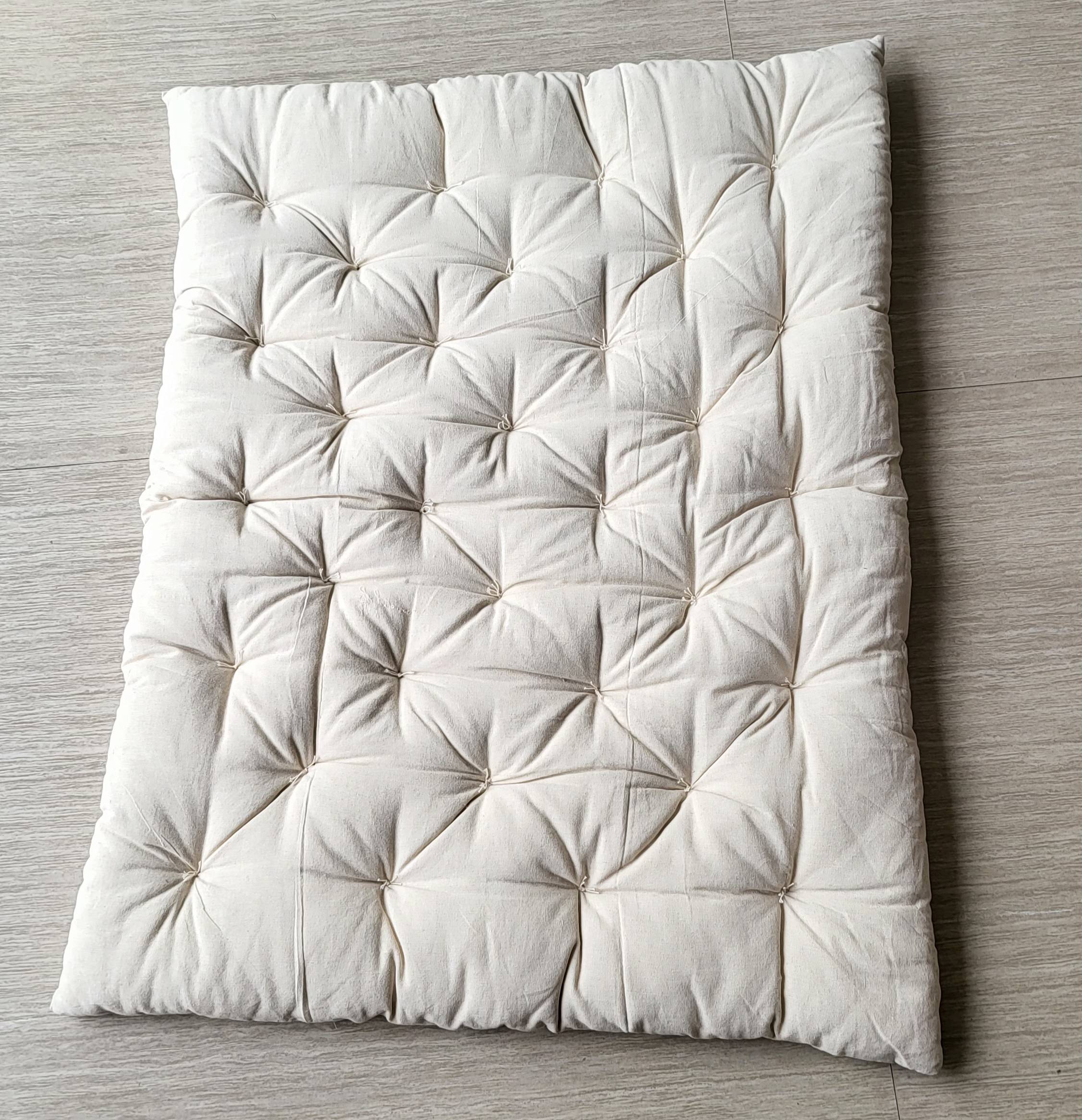 Green Leaves Baby Kapas Filled Dasna/Mattress Only 2 Green Leaves Baby Kapas Filled Dasna/Mattress Only - Image 2