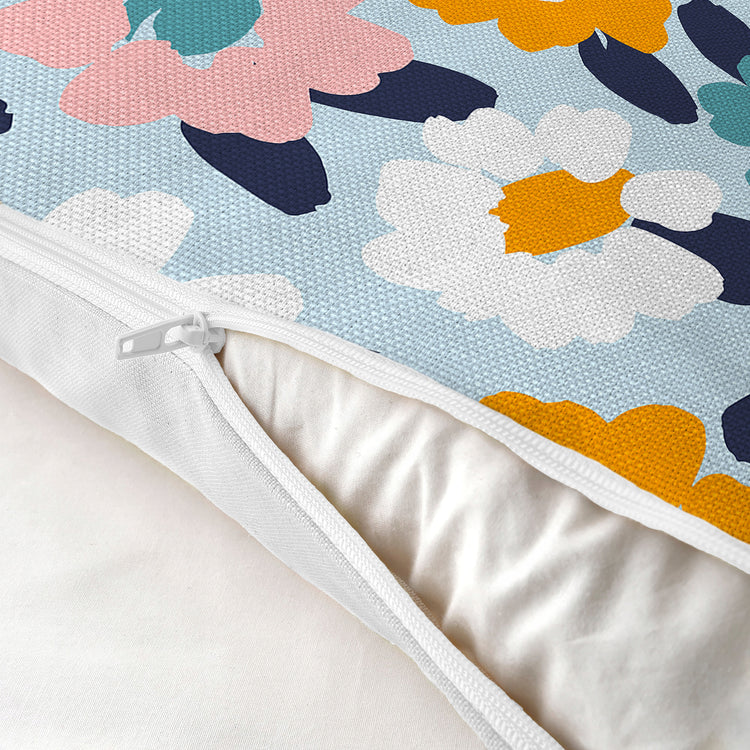 Mix Floral Print Set Of 5 Cushion Cover Only ( 16 x 16 inch) 5 Mix Floral Print Set Of 5 Cushion Cover Only ( 16 x 16 inch) - Image 5