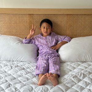 Purple Lining Kids Cotton Pyjama/Pajama Sets