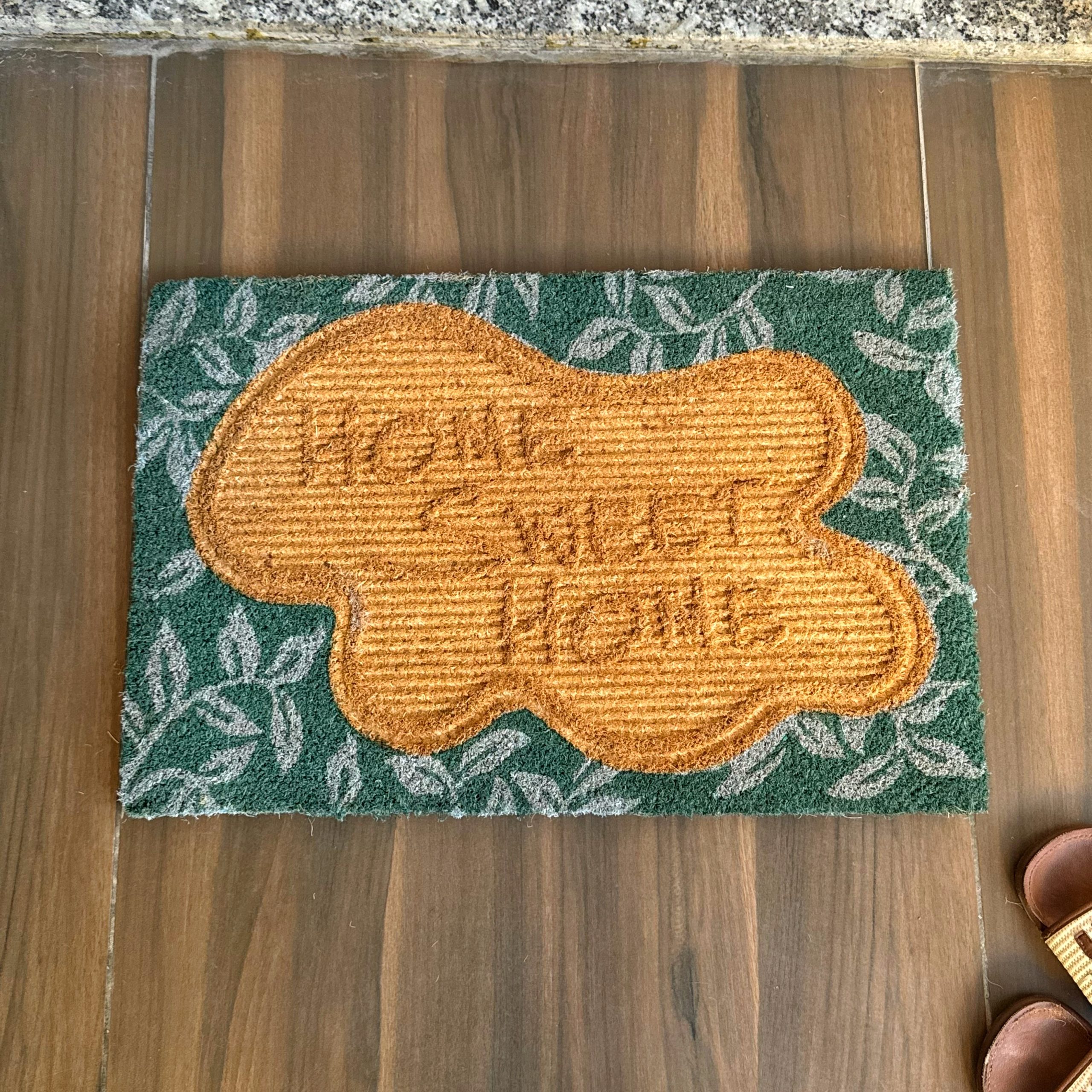 Home Sweet Home Printed Embossed Coir Doormat (16 x 24 inch) 1 Home Sweet Home Printed Embossed Coir Doormat (16 x 24 inch)