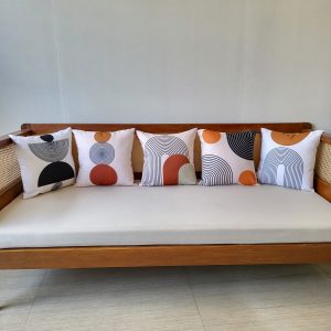 Geometric Set Of 5 Cushion Cover Only (16 x 16 inch)
