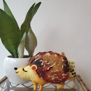 Hedgehogs Shaped Cushion