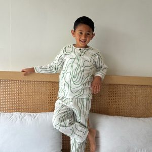 Green Curve Kids Cotton Pyjama/Pajama Sets