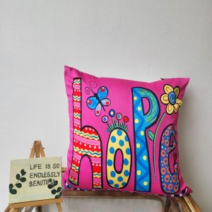 Hope Satin Cushion (16 x 16 inch)