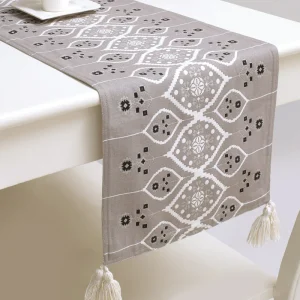 Rythm Cotton Printed 4/6 Seater Table Runner