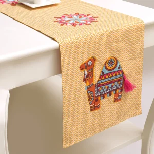 Vivid Cotton Printed 4/6 Seater Table Runner
