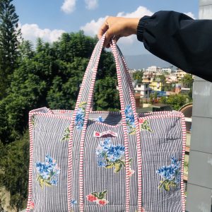 Lining Suitcase Quilted Bag XXXL