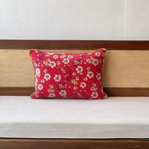 Pink Base Premium Velvet Cushion (14 x 20 inch)