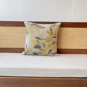 Dandelion Clusters Embroidery Cushion (18 x 18 inch)