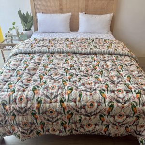 Parrot Winter Timba Sirak With Malmal Cover
